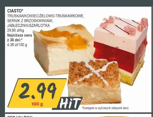 Ciasto jabłecznik promocja w Słoneczko