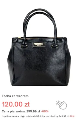 Torba ze wzorem Monnari promocja w Monnari