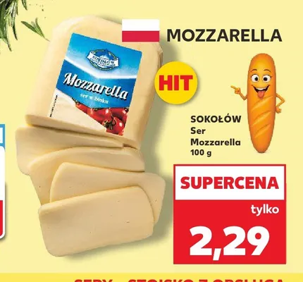 Ser Mozzarella Sokołów promocja w Kaufland