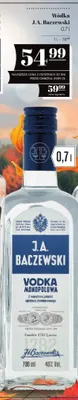 Wódka J.A. Baczewski promocja w POLOmarket