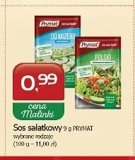 Sos sałatkowy Prymat promocja w MALINKA