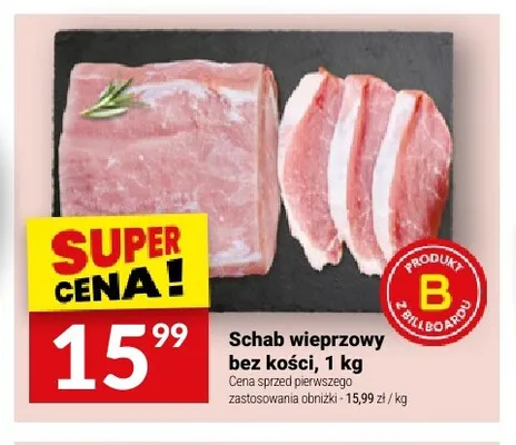 Schab wieprzowy bez kości promocja w Twój Market