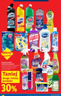 Zawieszka do muszli WC Bref Power Aktiv Lemon promocja w Lidl
