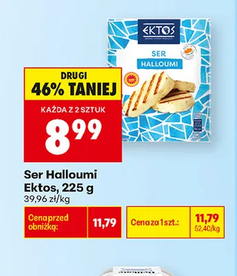 Ser halloumi Ektos promocja w Biedronka
