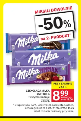 Czekolada Milka promocja w Selgros