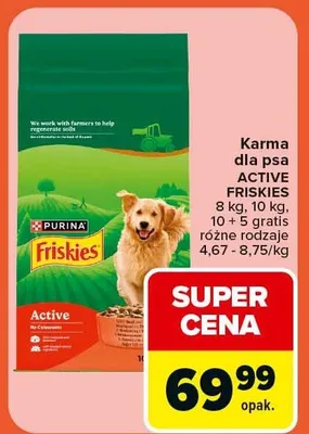 Karma dla psa różne rodzaje promocja w Carrefour Market