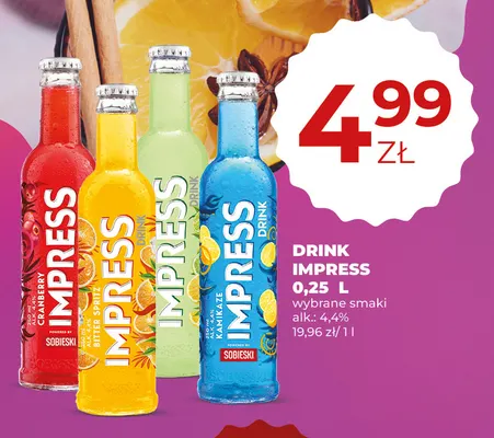 Drink Impress promocja w Duży Ben