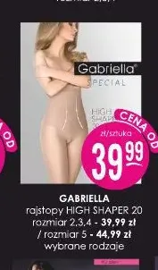 Rajstopy High Shaper 20 rozmiar 2,3,4 Gabriella promocja w Drogerie Jasmin
