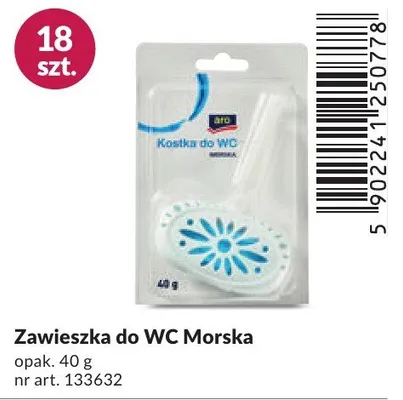 Zawieszka do WC Morska promocja w Makro