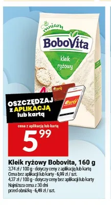 Kleik ryżowy BoboVita promocja w Twój Market
