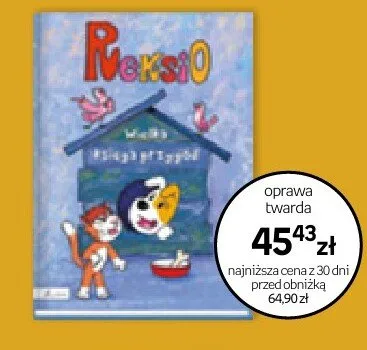 Książka Reksio wielka księga przygód promocja w Empik