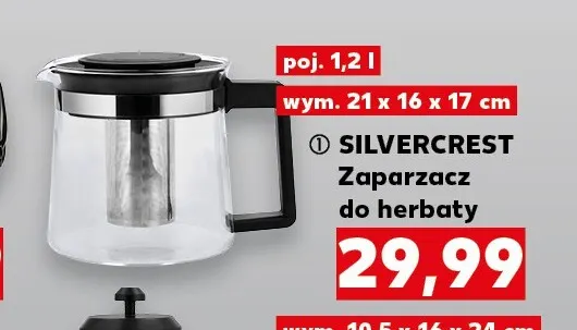 Zaparzacz do herbaty Silvercrest promocja w Kaufland