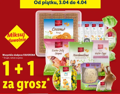 Wszystkie słodycze promocja w Lidl