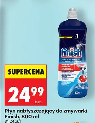 Płyn nabłyszczający do zmywarki promocja w Biedronka