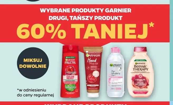 Szampon do włosów Garnier Fructis promocja w Netto