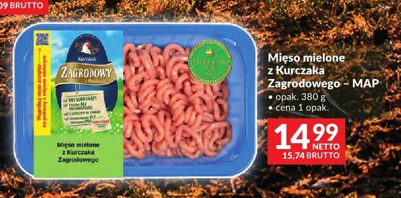 Mięso mielone z Kurczaka Zagrodowego - MAP promocja w Makro