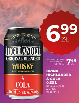 Drink & Cola promocja w Duży Ben