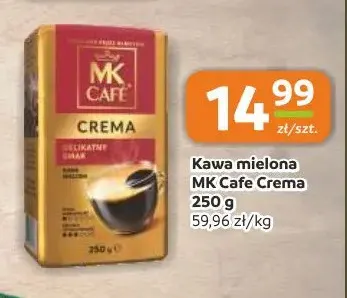 Kawa mielona MK Cafe Crema promocja w Gama