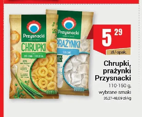 Chrupki Przysnacki Zielona Cebulka promocja w Premium Nasz Sklep