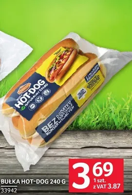 Bułka hot-dog 240 g promocja w Selgros