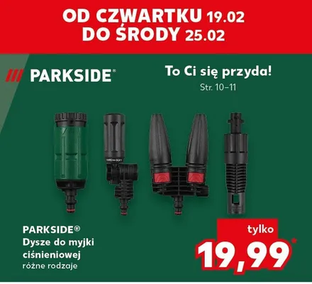 Dysze do myjki ciśnieniowej, różne rodzaje promocja w Kaufland