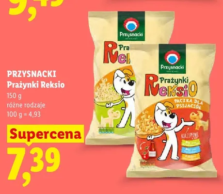 Prażynki Reksio Keczupowe Przysnacki promocja w Lidl