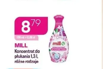 Koncentrat do płukania Mill promocja w Drogerie Koliber