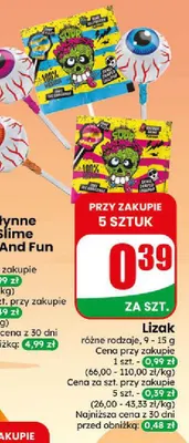 Lizak promocja w Dino