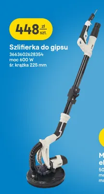 Szlifierka do gipsu Mac Allister promocja w Castorama