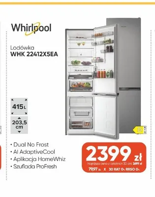 Lodówka Whirlpool WHK 22412x5EA promocja w Max Elektro