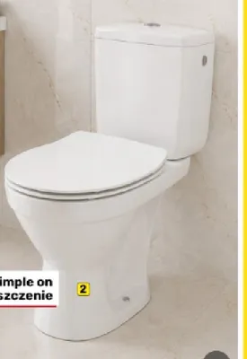 Kompakt Wc Cersania promocja w Bricomarche
