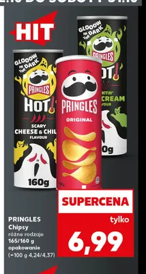 Chipsy Hauntin' Sour Cream & Onion Pringles promocja w Kaufland