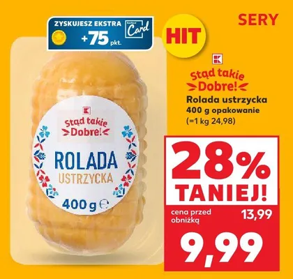 Rolada ustrzycka promocja w Kaufland