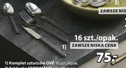 Komplet sztućców Ove promocja w Jysk