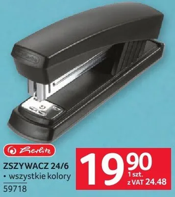 Zszywacz ZSZYWACZ 24/6 HERLITZ 59718 promocja w Selgros