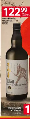 Whisky Fujimi promocja w Selgros