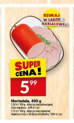 Mortadela Białecki Wędzarnia promocja w Twój Market
