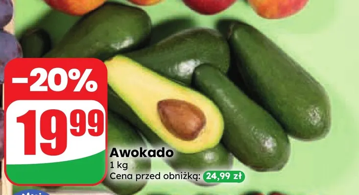 Awokado promocja w Dino