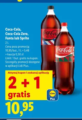 Napój gazowany Sprite promocja w Lidl