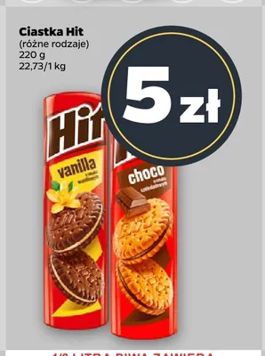 Ciastka Hit promocja w Netto