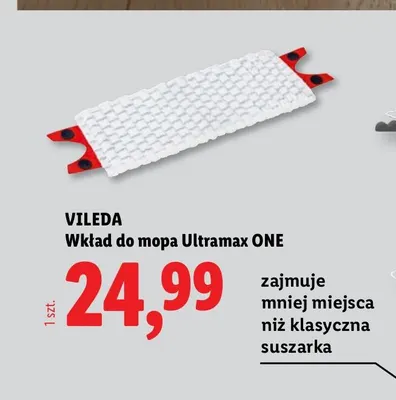 Wkład do mopa Ultramax ONE Vileda promocja w Lidl