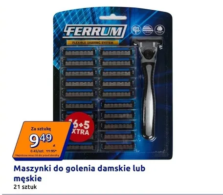 Maszynki do golenia promocja w Action