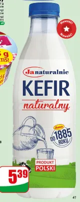 Kefir naturalny OSM Jana promocja w Dino