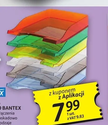 Szuflada na biurko BANTEX promocja w Selgros
