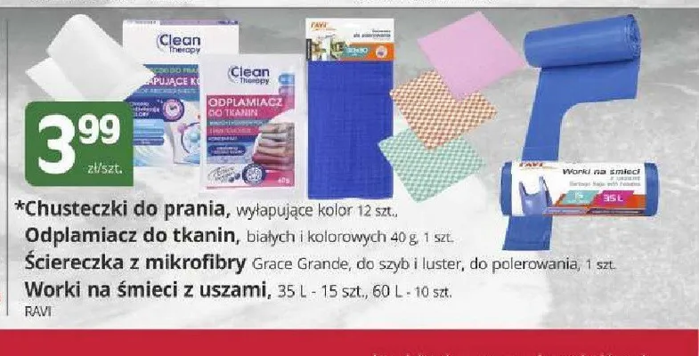 Chusteczki do prania wyłapujące kolor Clean Therapy promocja w Marketvita