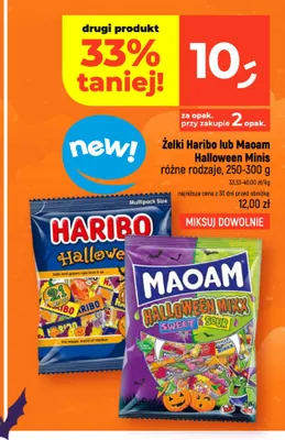Żelki Maoam Halloween Minis promocja w Dealz