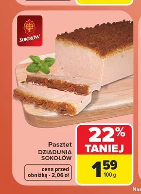 Pasztet Dziadunia Sokołów promocja w Carrefour