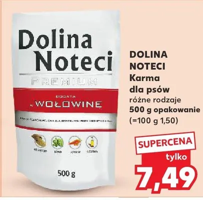 Karma dla psów różne rodzaje promocja w Kaufland