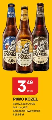Piwo Kozel Černý promocja w Chorten