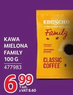 Kawa mielona Eduscho Family promocja w Selgros
